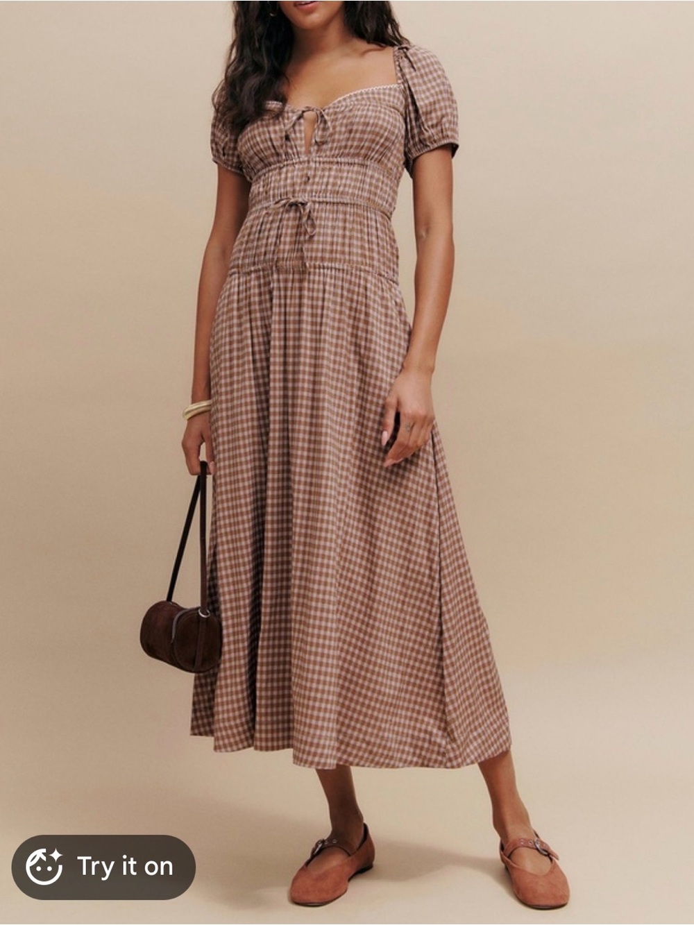 REFORMATION RHETT MIDI DRESS SIZE 2
